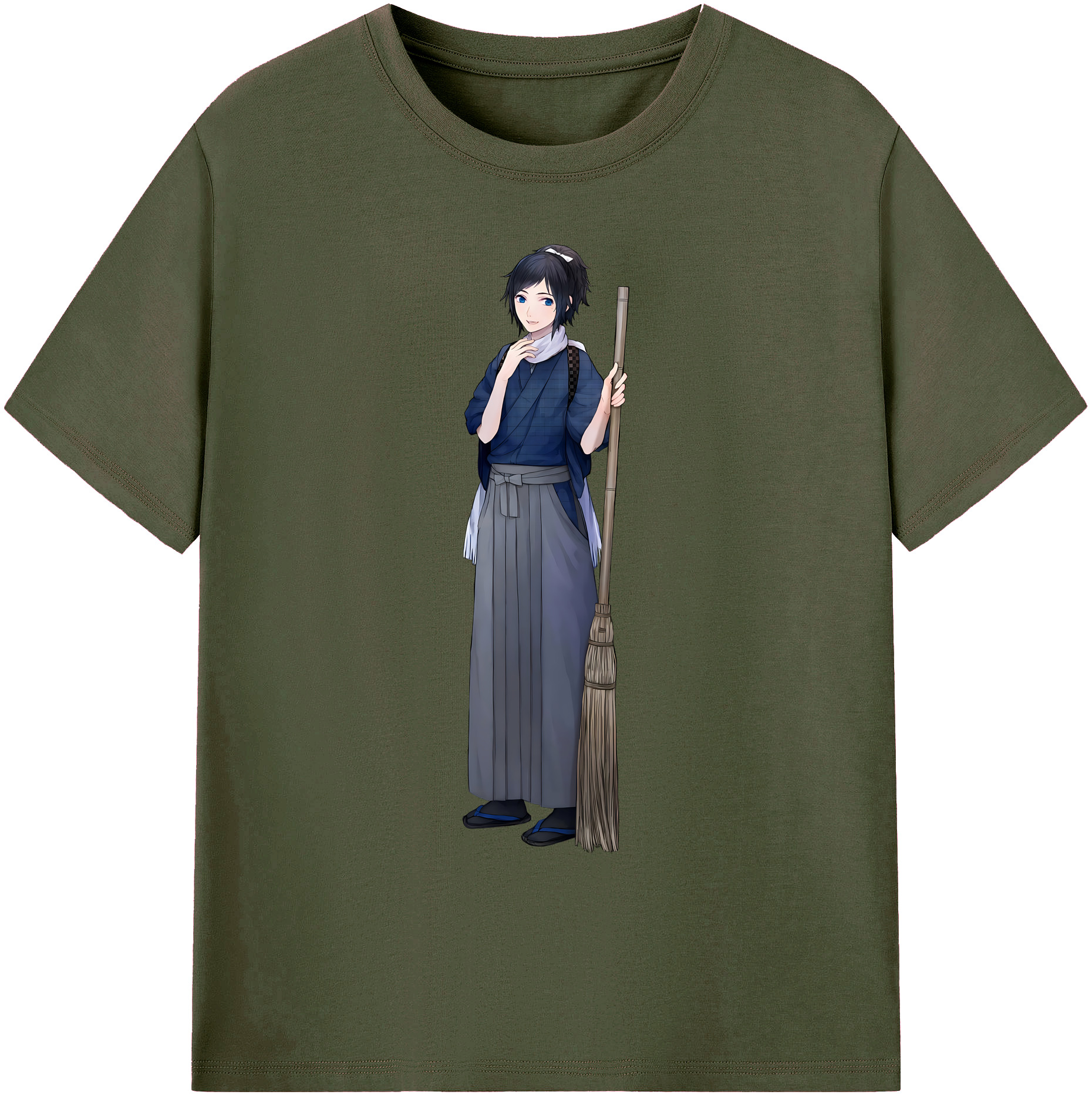 （画像用） 刀剣乱舞 Touken Ranbu 綿100％ メンズ半袖Tシャツ｜肌触りやわらか＆通気性